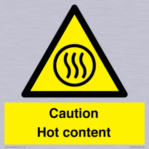 Caution Hot content